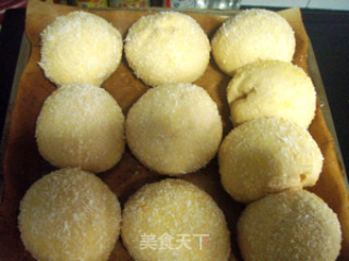 Coconut Ball Bread recipe