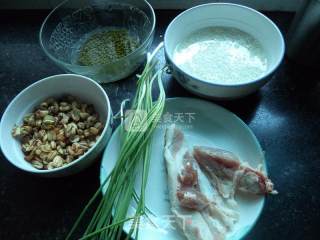 Glutinous Rice with Mung Beans and Lotus Seed Rice recipe