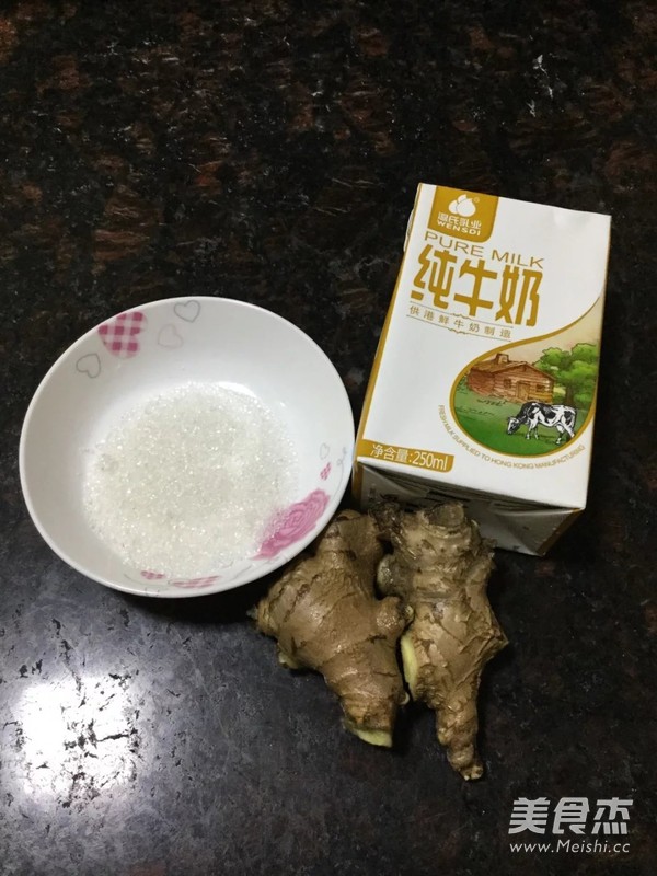 Ginger Bumping Milk recipe