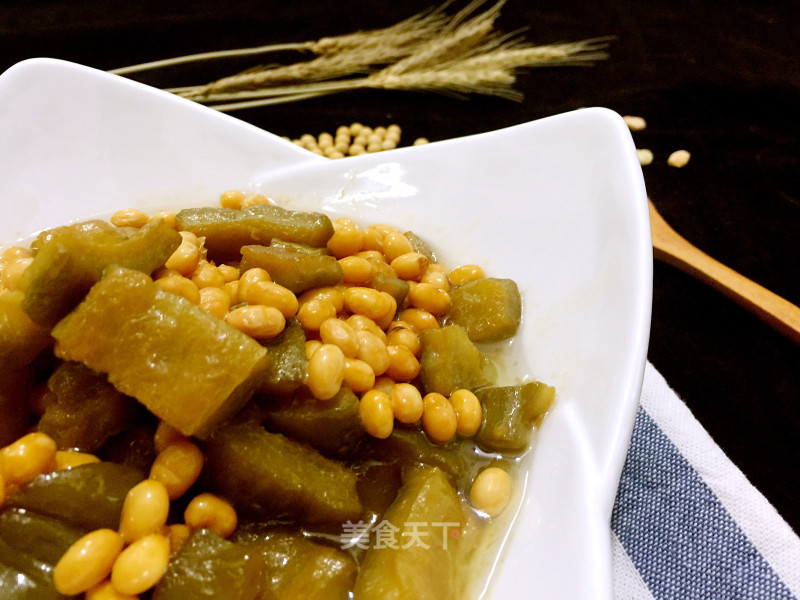 Bitter Gourd Braised Soybeans recipe