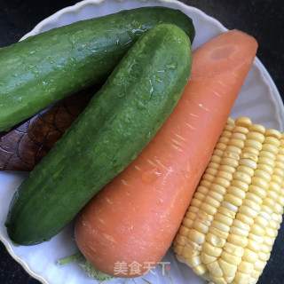 Crab Sticks and Seaweed Rice recipe