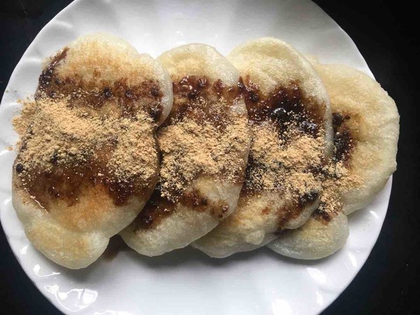 Pan-fried Glutinous Rice Cake recipe