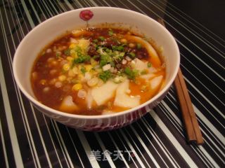 Peas Noodles with Mixed Pea Sauce recipe