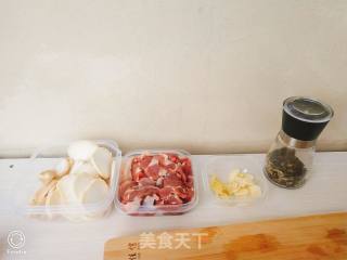 Mutton Stir-fried Pleurotus Eryngii recipe