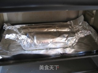 Lucky Fortune and Treasure-money Chicken Roll recipe