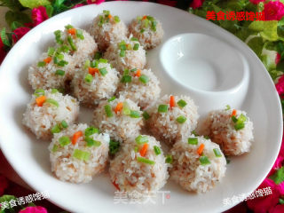 Glutinous Rice Meatballs recipe