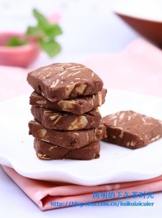 Almond Chocolate Chip Cookies recipe
