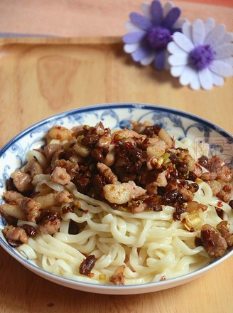 Noodles with Spicy Bean Sauce recipe