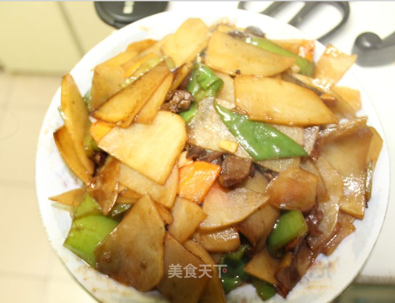 Tong's Potato Chips Stir-fried Chili recipe