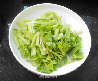Celery Vermicelli Flower Clam Soup recipe