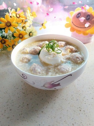 Lily Meatballs and Egg Soup recipe