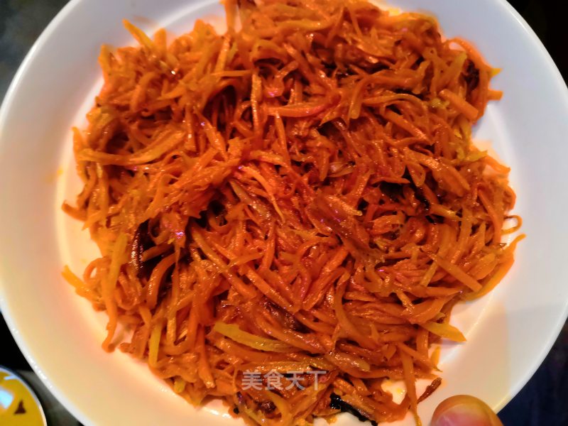 Shredded Carrots in Oyster Sauce~ recipe