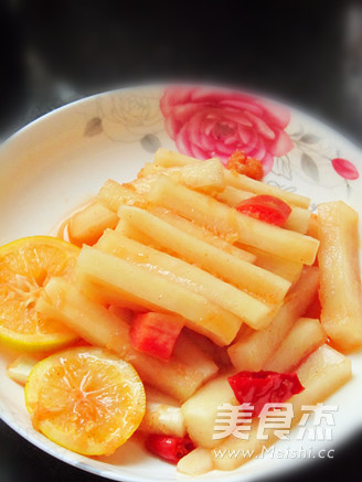 Weird Lemon Pickled Radish recipe