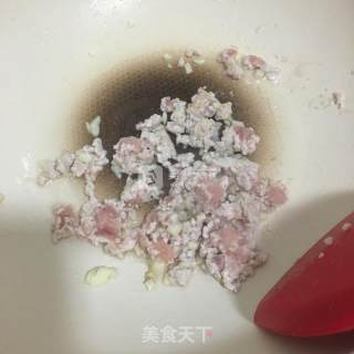 Steamed Soft Tofu with Minced Pork Topped recipe