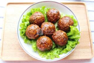 Meat Ball with Soy Sauce recipe