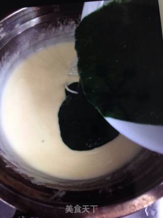 Cheesecake (spinach Flavor) recipe