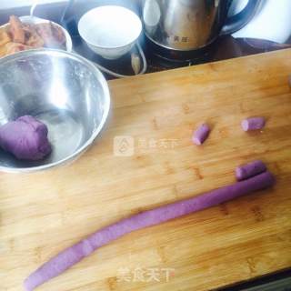 Taro Balls and Honey Beans recipe