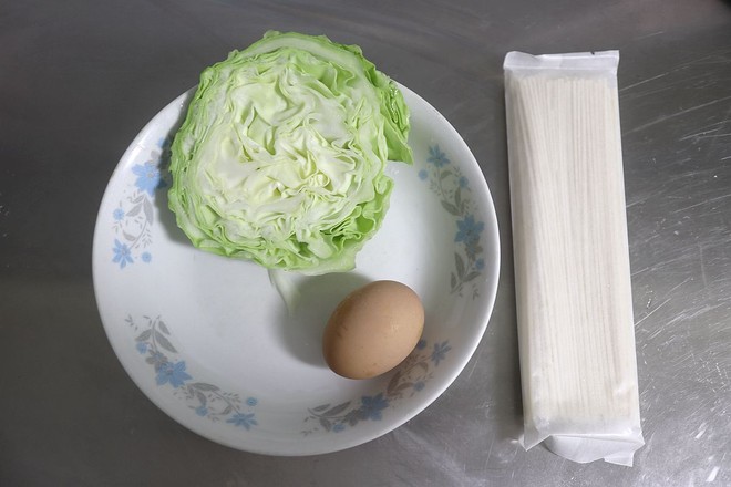 Cabbage Noodles with Eggs recipe