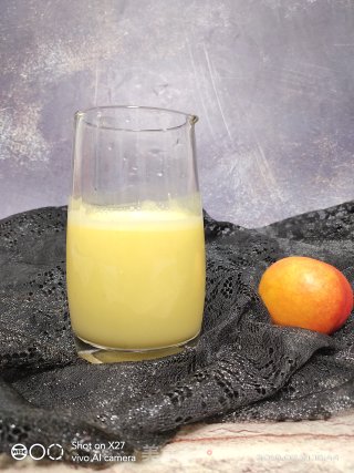 Sour Cream Peach Juice recipe