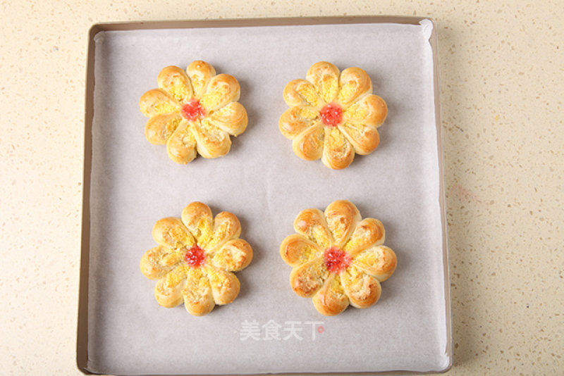Charming Coconut Flower Bread recipe