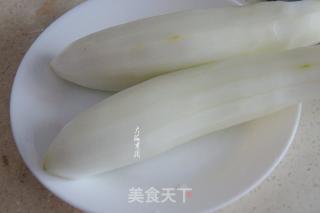 Sweet and Sour Cucumber Strips recipe