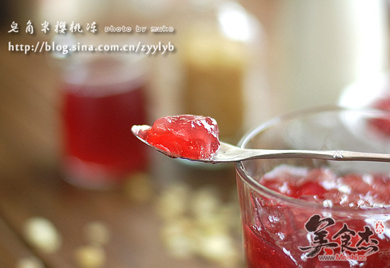 Saponified Rice Cherry Jelly recipe