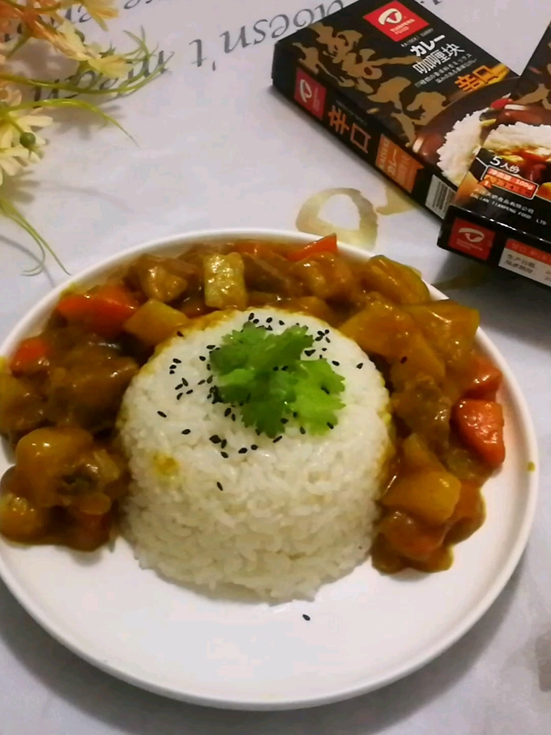 Curry Beef Rice