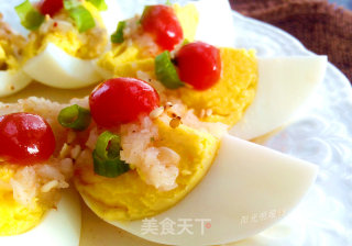 Garlic Boiled Eggs recipe