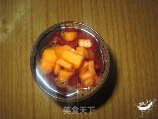 Papaya Red Wine Drink recipe