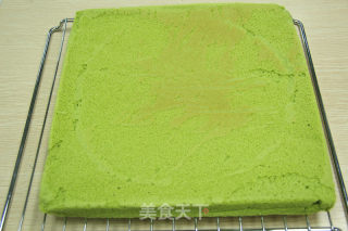 Barley Grass Green Cake Roll recipe