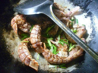 Mantis Shrimp with Tempeh recipe