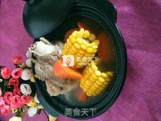 Carrot Corn Big Bone Soup recipe