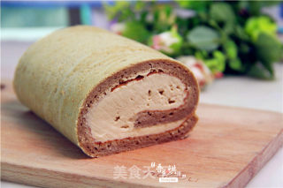 Coffee Cream Cake Roll recipe