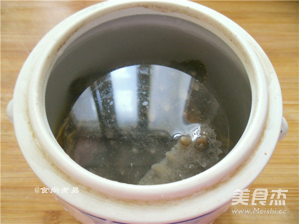 Fish Maw Stewed Sea Cucumber recipe