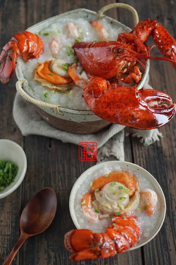Cheng Wei ~ Lobster Seafood Congee recipe