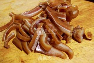 Pig Ears Mixed with Cucumber recipe