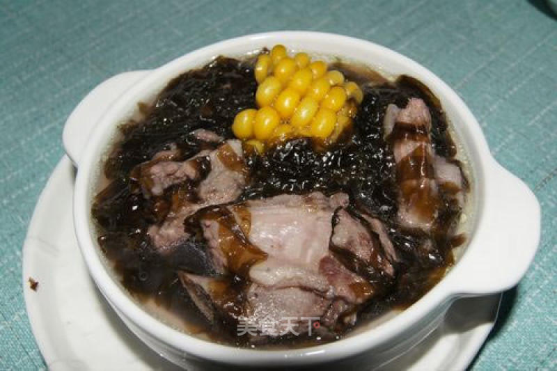 What I Like-seaweed and Corn Pork Rib Soup recipe