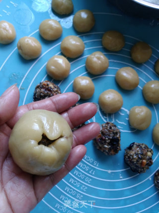 #柏翠大赛# Wuren Mooncake recipe