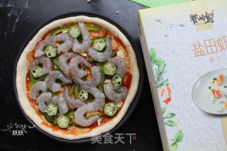 Shrimp Thick Bottom Pizza recipe