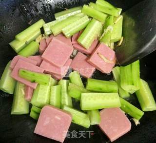 Cucumber Ham Egg Soup recipe