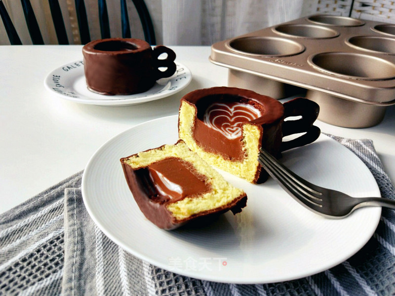 #trust之美#chocolate Mousse Cup Cake recipe
