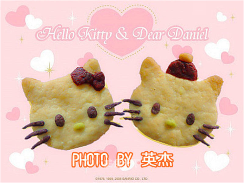 Hello Kitty Couple Biscuits recipe