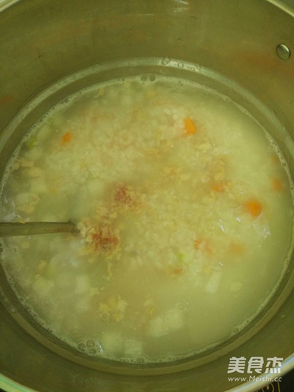Carrot and Winter Melon Lean Pork Congee recipe