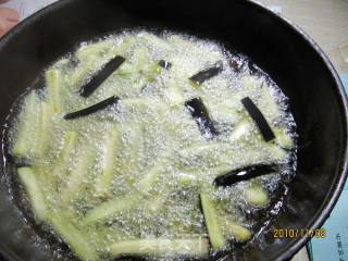 Eggplant Sticks with Sauce recipe
