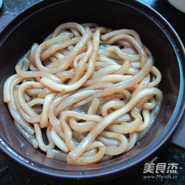 Microwave Braised Potato Flour recipe