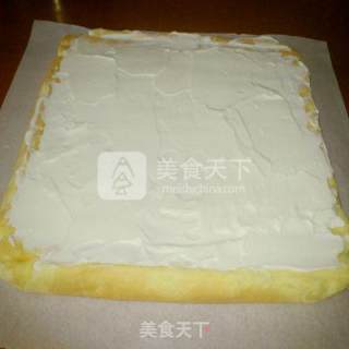 Cream Cake Roll recipe