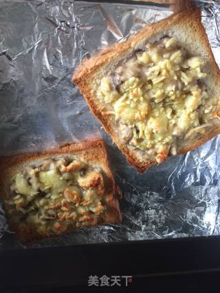 Cheese Banana Toast recipe