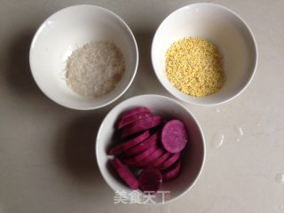 Purple Sweet Potato Rice Paste recipe