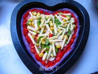 [pizza Maiden Show] Colorful, Delicious and Tempting——purple Sweet Potato Pizza recipe