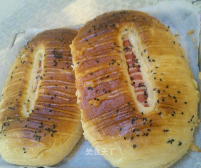 # Fourth Baking Contest and is Love to Eat Festival#ham Bread recipe